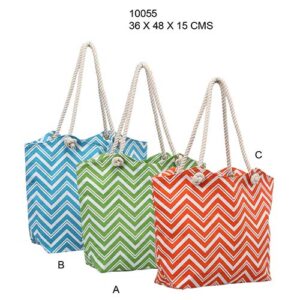 Chevron Beach bags - 10055