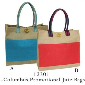 Columbus Promotional Jute Bags - 12301A,B