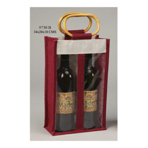 Double View Wine Bottle bags - 9730B