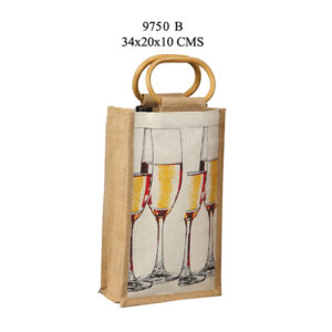 Dual Carrier Wine Bottle bags - 9750B