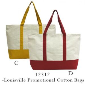 Louisville Promotional Cotton Bags - 12312C,D