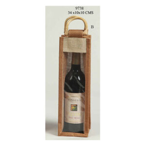 Single Joy Wine Bottle bags - 9738B