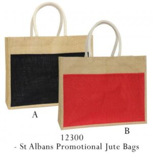 St Albans Promotional Jute Bags - 12300A,B