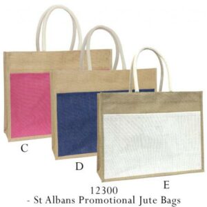 St Albans Promotional Jute Bags - 12300C,D,E