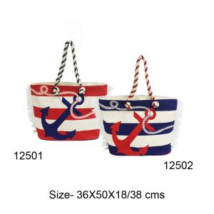 Nautical Style Beach Bags 12501&12502