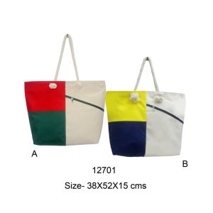 Cotton & Canvas Tote bags 12701 A & B
