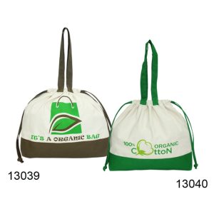 Organic cotton bags 13039 & 13040