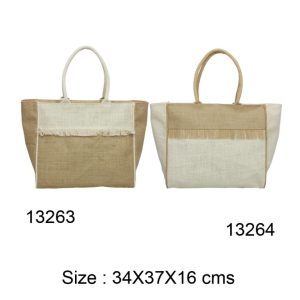 Natural Jute Bags 13263 & 13264