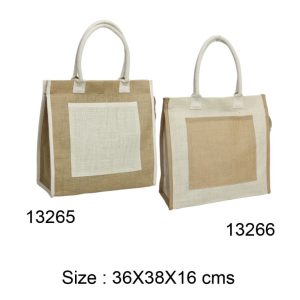 Natural Jute Bags 13265 & 13266