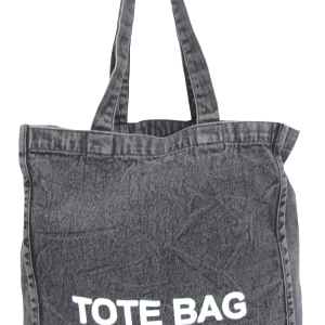 Black Denim & Cork Bags 14195