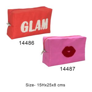 COSMETIC POUCHES 14486 & 14487